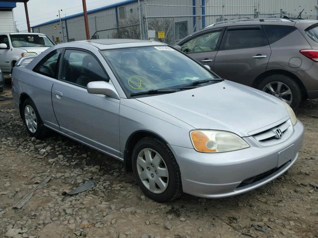 1HGEM21941L005481 - 2001 HONDA CIVIC SI SILVER photo 1