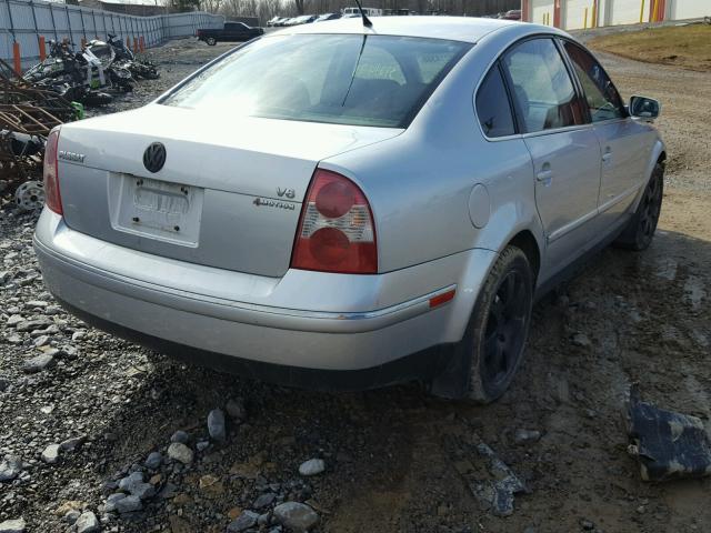 WVWTH63B52P177871 - 2002 VOLKSWAGEN PASSAT GLX 银色 照片 4