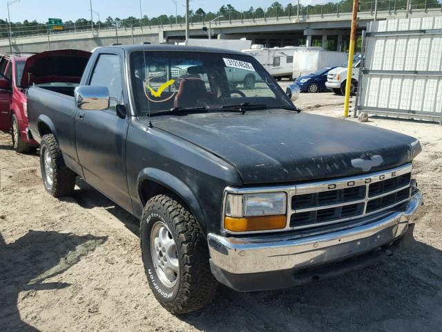 1B7FL26X8RS630030 - 1994 DODGE DAKOTA BLACK photo 1