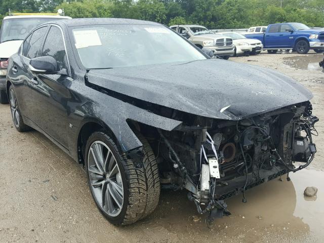 JN1BV7AR6EM688945 - 2014 INFINITI Q50 BASE BLACK photo 1