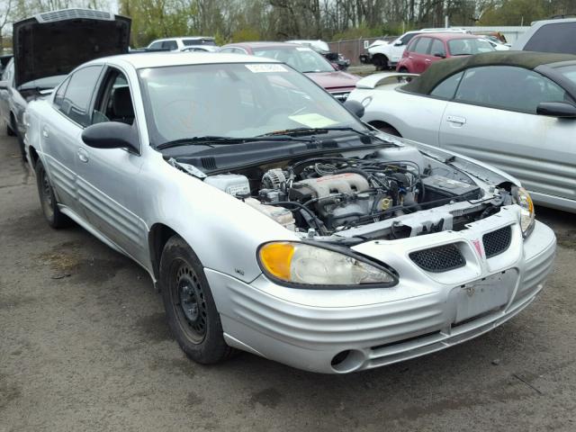 1G2NF52E12M724693 - 2002 PONTIAC GRAND AM S Gümüş foto 1