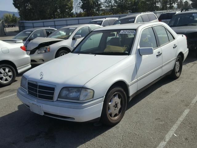 WDBHA28E4RF057628 - 1994 MERCEDES-BENZ C 280 WHITE photo 2