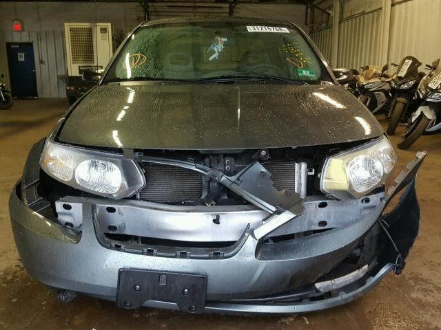 1G8AL52F95Z105000 - 2005 SATURN ION LEVEL GRAY photo 9