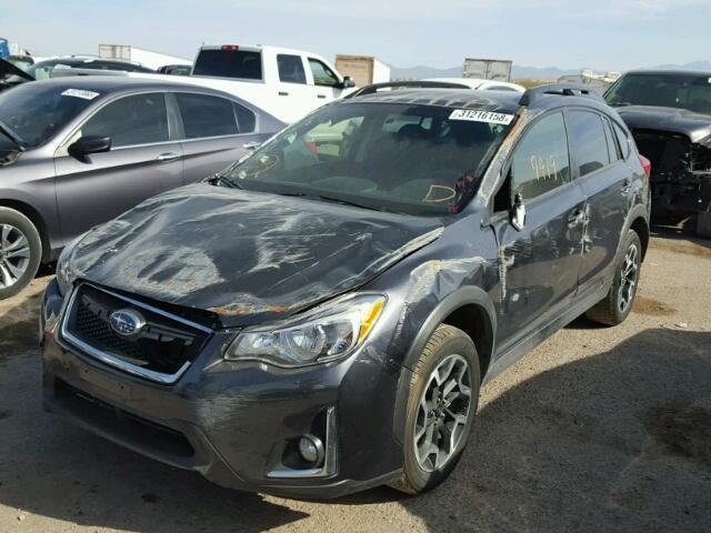 JF2GPABC4HH241954 - 2017 SUBARU CROSSTREK CHARCOAL photo 2