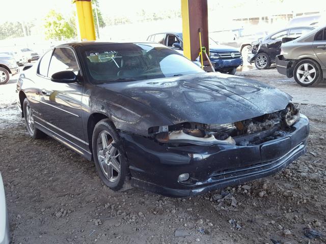 2G1WZ151649351670 - 2004 CHEVROLET MONTE CARL BLACK photo 1