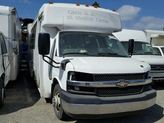 1GB6G5BL2C1114868 - 2012 CHEVROLET EXPRESS G4 WHITE photo 1