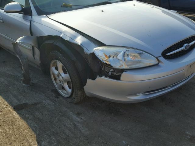 1FAFP55273A197086 - 2003 FORD TAURUS SES GRAY photo 9