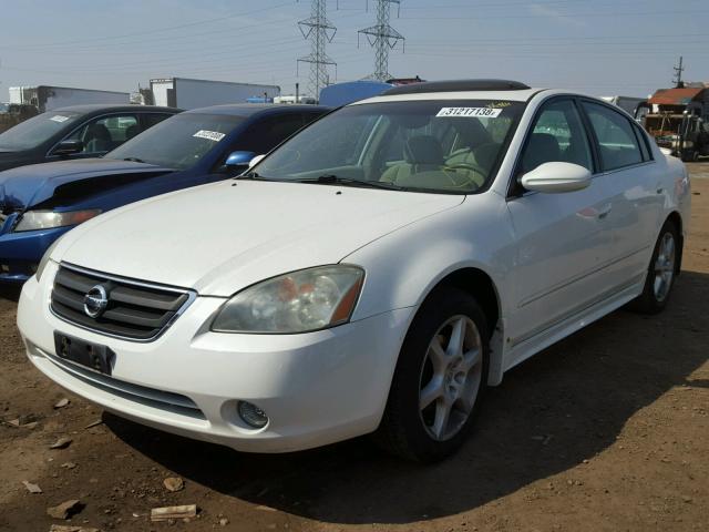 1N4BL11D23C300025 - 2003 NISSAN ALTIMA SE WHITE photo 2