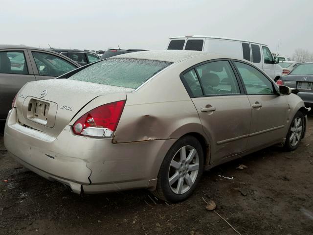 1N4BA41E65C877935 - 2005 NISSAN MAXIMA SE BEIGE photo 4