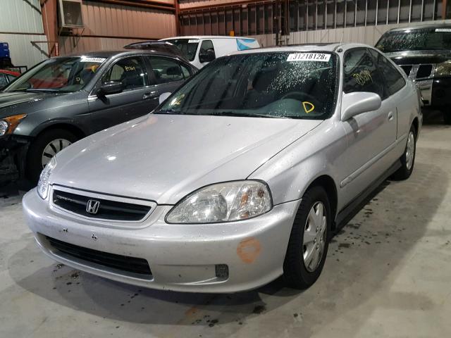 1HGEJ8242XL030001 - 1999 HONDA CIVIC EX GRAY photo 2