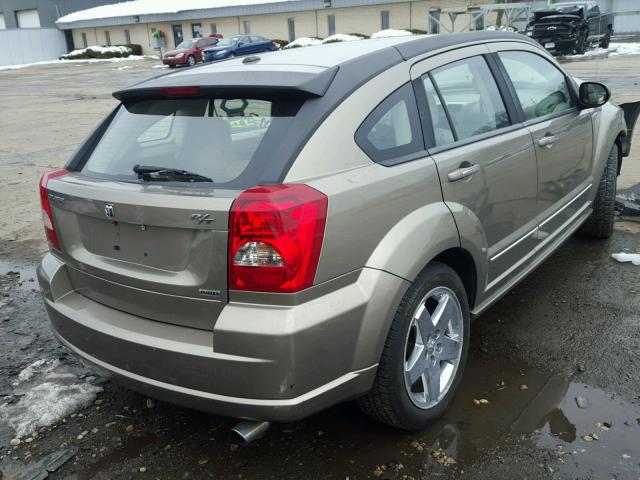 1B3HE78K87D129739 - 2007 DODGE CALIBER R/ BROWN photo 4