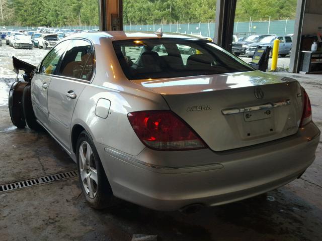 JH4KB16546C003551 - 2006 ACURA RL ვერცხლისფერი ფოტო 3
