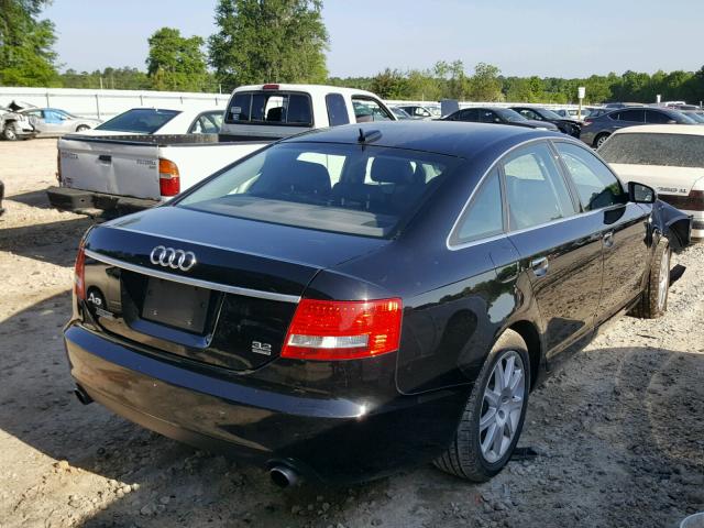 WAUDG74F15N053396 - 2005 AUDI A6 3.2 QUA BLACK photo 4