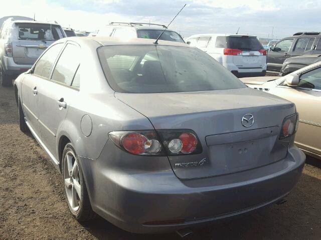 1YVHP80C375M41264 - 2007 MAZDA 6 I SILVER photo 3