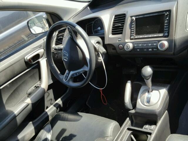 2HGFG12928H505828 - 2008 HONDA CIVIC EXL BLACK photo 9