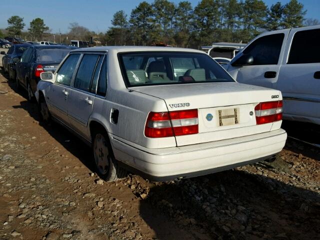 YV1KS960XT1096873 - 1996 VOLVO 960 WHITE photo 3