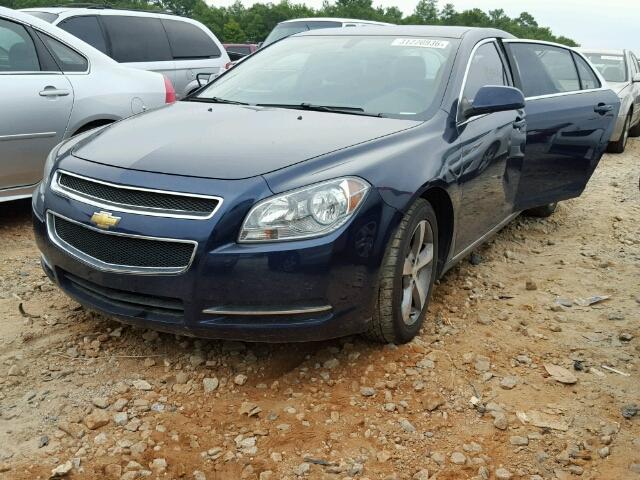 1G1ZC5EU0BF119568 - 2011 CHEVROLET MALIBU 1LT 蓝色 照片 2