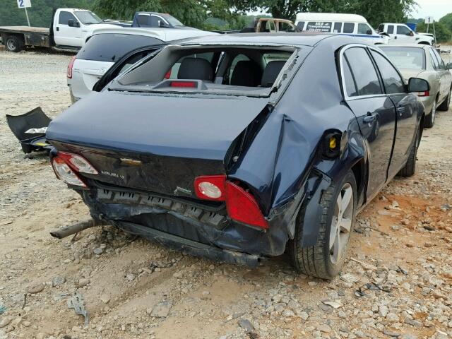 1G1ZC5EU0BF119568 - 2011 CHEVROLET MALIBU 1LT 蓝色 照片 4