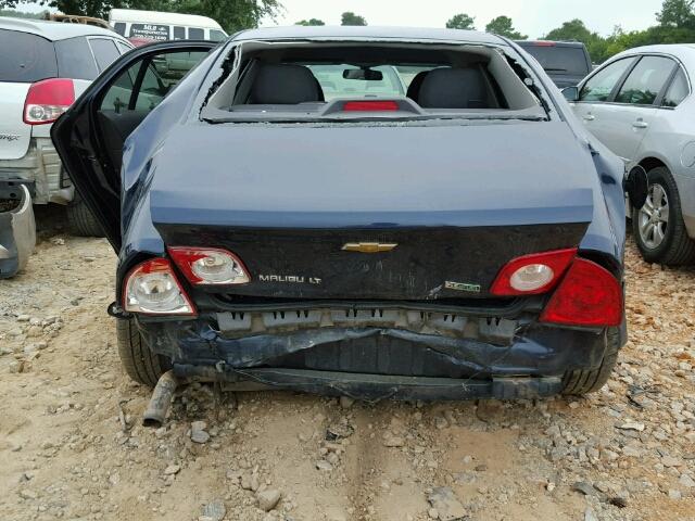 1G1ZC5EU0BF119568 - 2011 CHEVROLET MALIBU 1LT 蓝色 照片 9