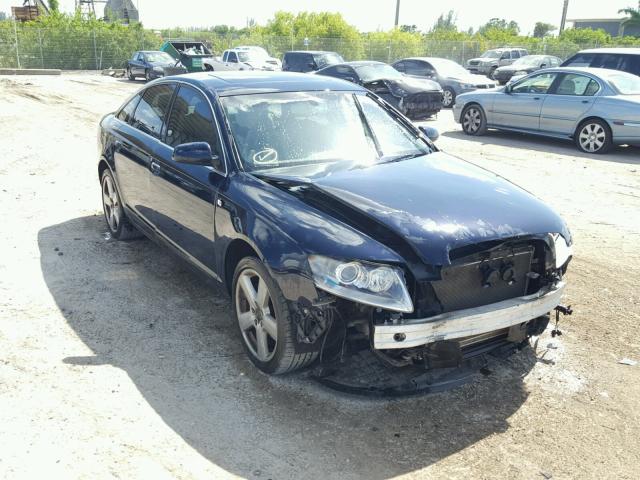 WAUAH74F38N121721 - 2008 AUDI A6 3.2 BLUE photo 1