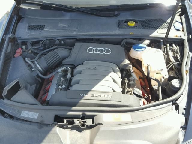 WAUAH74F38N121721 - 2008 AUDI A6 3.2 BLUE photo 7