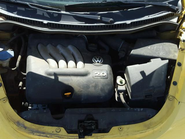 3VWCK31C44M409037 - 2004 VOLKSWAGEN NEW BEETLE 黄色 照片 7