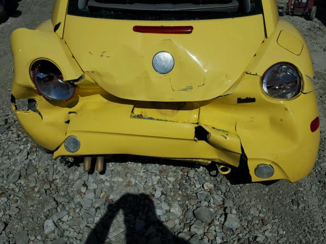 3VWCK31C44M409037 - 2004 VOLKSWAGEN NEW BEETLE 黄色 照片 9
