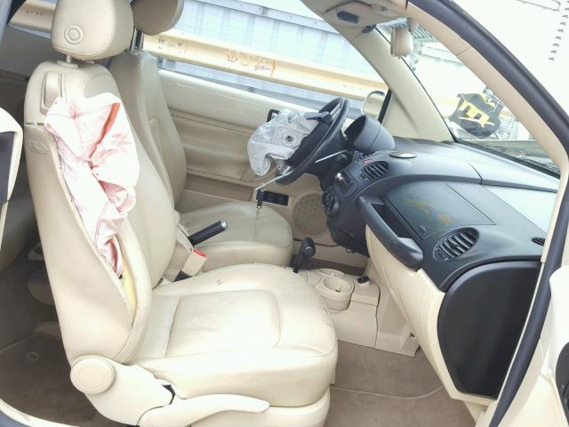 3VWCM31Y25M316766 - 2005 VOLKSWAGEN NEW BEETLE 黄色 照片 5