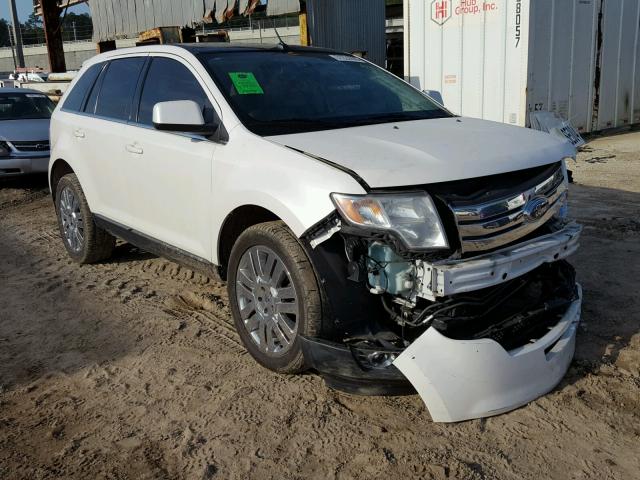 2FMDK4KCXABA03512 - 2010 FORD EDGE LIMIT WHITE photo 1