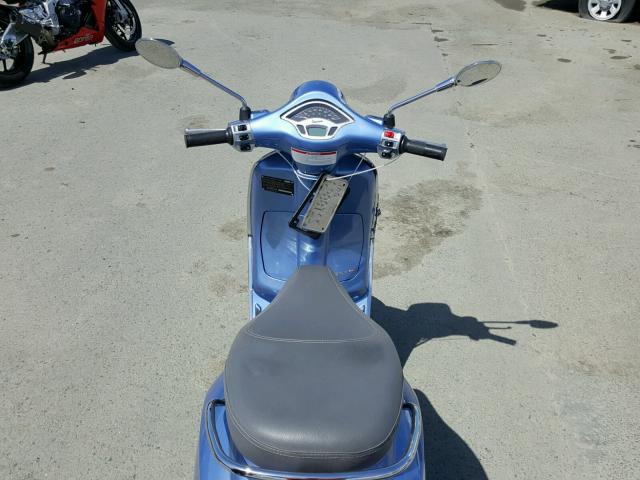 ZAPM818G3F5100377 - 2015 VESPA SPRINT 150 BLUE photo 5