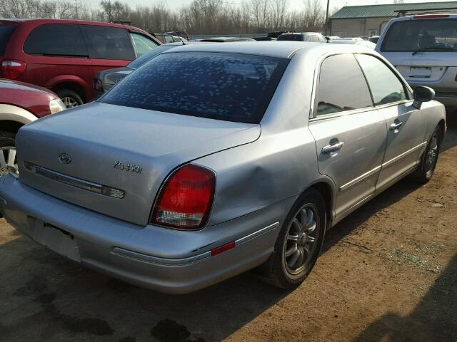 KMHFU45E03A244235 - 2003 HYUNDAI XG 350 SILVER photo 4