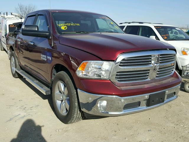 1C6RR7LT6HS689092 - 2017 RAM 1500 SLT MAROON photo 1