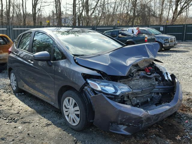 3HGGK5H59FM716070 - 2015 HONDA FIT LX GRAY photo 1