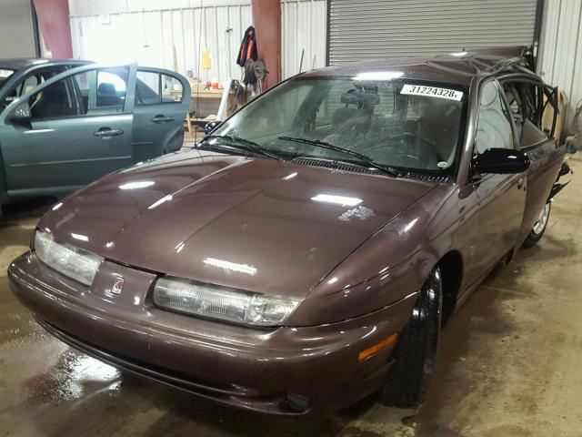 1G8ZK8270WZ272394 - 1998 SATURN SW2 PURPLE photo 2