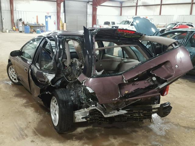 1G8ZK8270WZ272394 - 1998 SATURN SW2 PURPLE photo 3