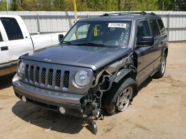 1J4NT1GA1BD285623 - 2011 JEEP PATRIOT SP CHARCOAL photo 2