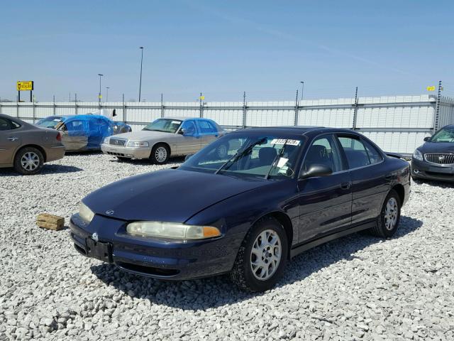 1G3WH52H41F223630 - 2001 OLDSMOBILE INTRIGUE G BLUE photo 2