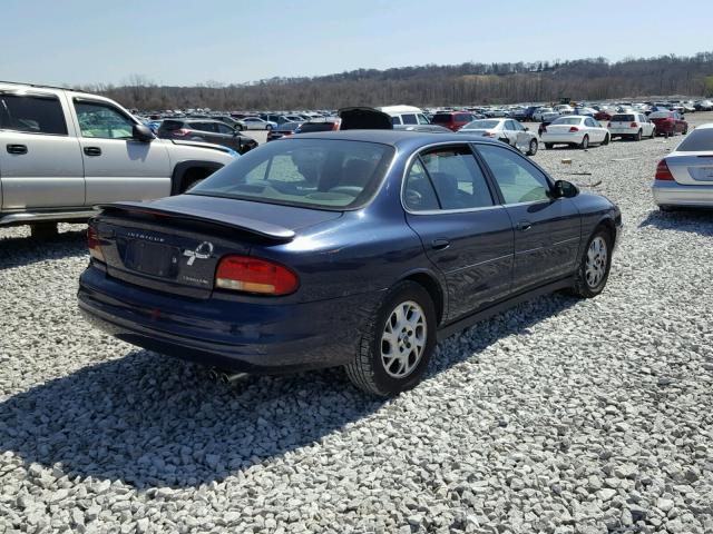 1G3WH52H41F223630 - 2001 OLDSMOBILE INTRIGUE G BLUE photo 4