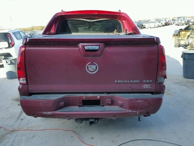 3GYFK62867G217157 - 2007 CADILLAC ESCALADE E MAROON photo 10