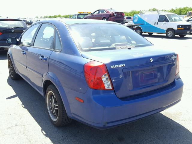 KL5JD56Z66K351994 - 2006 SUZUKI FORENZA BLUE photo 3