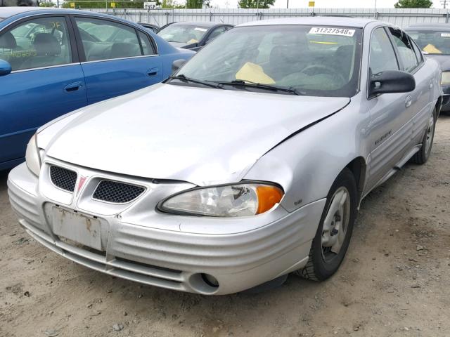 1G2NF52E41M609570 - 2001 PONTIAC GRAND AM S 银色 照片 2