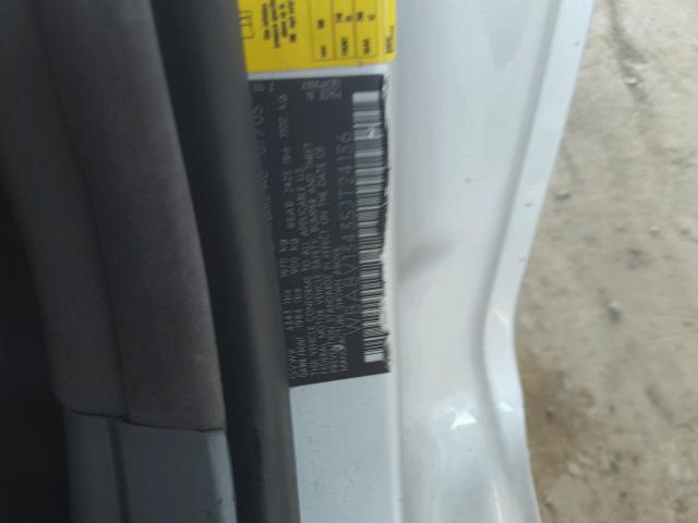 WBABV13435JT24136 - 2005 BMW 325 CI SUL SILVER photo 10