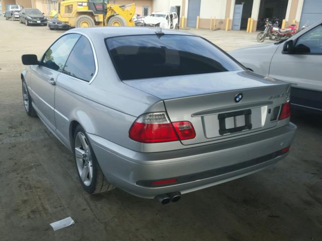 WBABV13435JT24136 - 2005 BMW 325 CI SUL SILVER photo 3