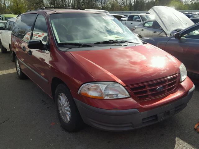 2FMZA5142YBC88421 - 2000 FORD WINDSTAR L RED photo 1