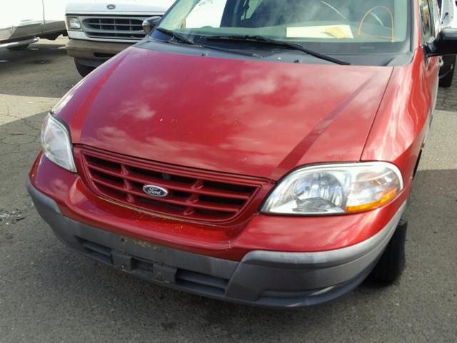 2FMZA5142YBC88421 - 2000 FORD WINDSTAR L RED photo 9