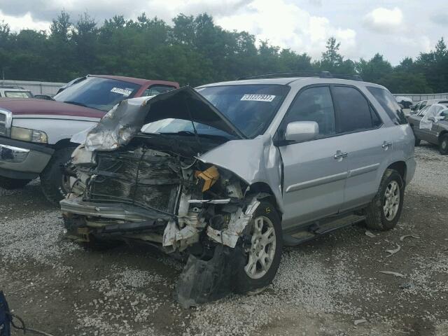 2HNYD18634H546583 - 2004 ACURA MDX TOURIN SILVER photo 2