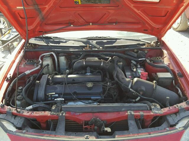 3FAFP11382R134915 - 2002 FORD ESCORT ZX2 RED photo 7