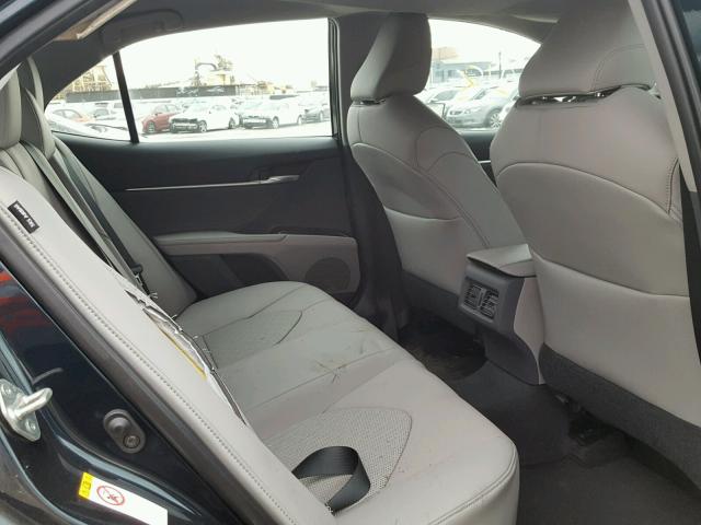 4T1B61HK4JU500090 - 2018 TOYOTA CAMRY XSE BLUE photo 6