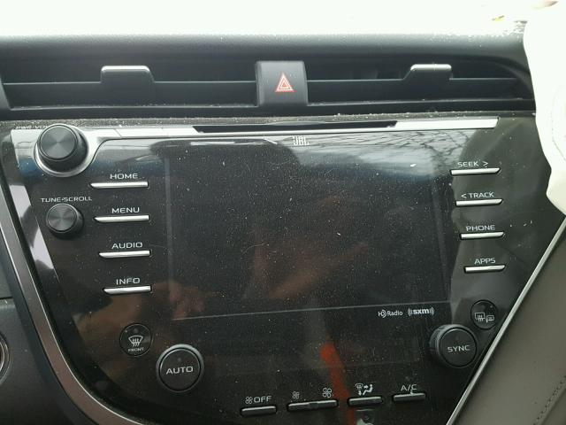 4T1B61HK4JU500090 - 2018 TOYOTA CAMRY XSE BLUE photo 9