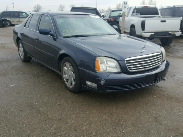 1G6KD54Y35U137754 - 2005 CADILLAC DEVILLE BLUE photo 1